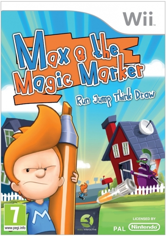 Easy Interactive Max and the Magic Marker (verpakking Frans, game Engels) Nintendo Wii