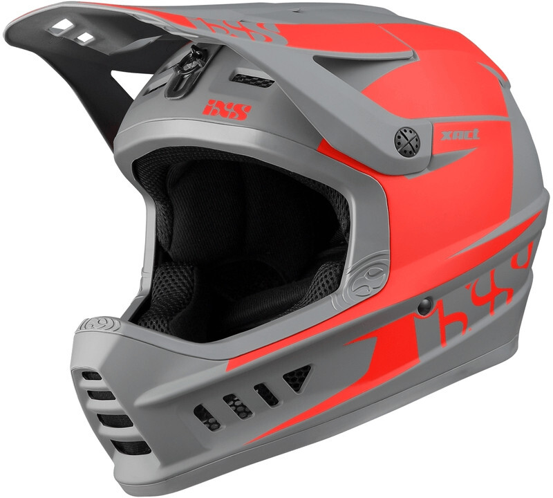 IXS Xact Evo Helm, red/graphite