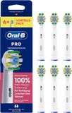 Oral-B Floss Action Wit - Opzetborstels - 6 Stuks