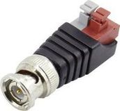 Conrad Components 93014c1022 BNC-connector Stekker, recht 50 Ω 1 stuk(s)