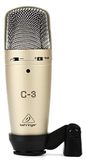 Behringer C-3 Condensatormicrofoon met dubbel diafragma van studiokwaliteit