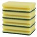 Merkloos 5x Extra grote schuursponzen / sponzen met greep 16,5 x 8 x 4,7 cm