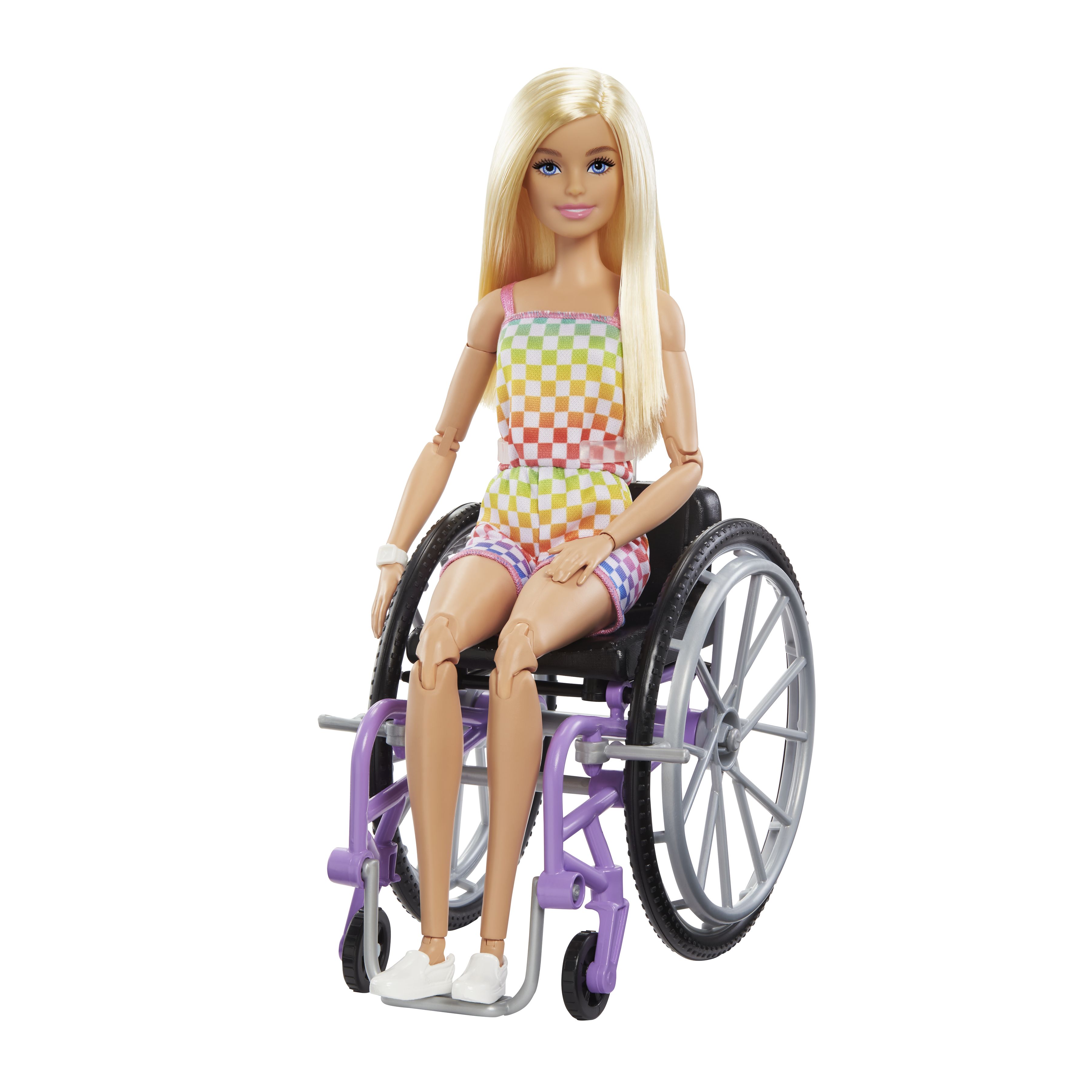 Barbie Fashionistas Pop met Rolstoel #194 - Meerkleurig - 3+ jaar