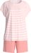CALIDA Dames Pyjama L Katoen Pastelrood
