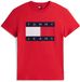 Tommy Hilfiger Tommy Jeans Tjm Reg Big Flag Ss T-Shirt - Rood - Maat M
