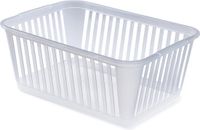 Whitefurze Medium opbergmand 37 cm | transparant