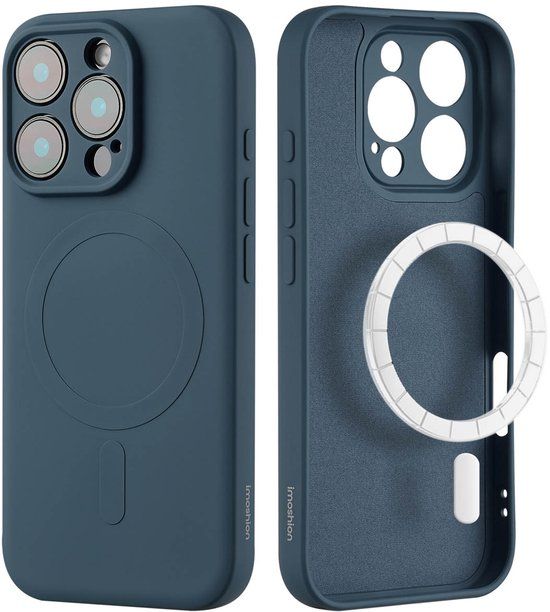 imoshion Color Backcover met MagSafe voor de Apple iPhone 16 Pro Max - Donkerblauw