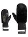 Ziener Katniss-Z Skiwanten voor dames/wintersport | Thermoshield, lederen binnenhand, kunstbont, zwart, S
