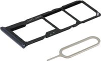 Mmobiel Sim Tray Kaart Houder Nano Slot voor Samsung Galaxy A70 - A705 - 2019 (Zwart)