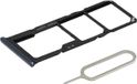 Mmobiel Sim Tray Kaart Houder Nano Slot voor Samsung Galaxy A70 - A705 - 2019 (Zwart)