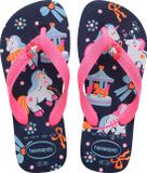 Havaianas HAV. KIDS FANTASY NAVY Bleu/Rose Fille Tongs - navy Bleu/Rose