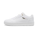 Puma Court Classic 395018 Lage Sneakers Mannen Wit-Goud Maat 36