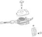 Sram Eagle 90 Couvercle Argent