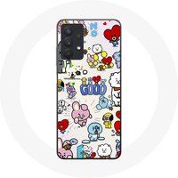 Maniacase Case voor Samsung Galaxy A32 5G BTS Bangtan Sonyeondan BT21 Van Tata Chimmy Cooky Rj Koya Mang Et Shooky