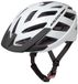 ALPINA PANOMA 3.0, white matt, 56-59 cm, optimaal geventileerde toerfietshelm met optioneel LED-licht voor volwassenen