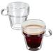 Judge Dubbelwandige glazen koffie mokken, set van 2, 200ml