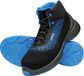 Uvex Chaussures de sécurité Bottes 6833 Noir/Bleu Pu
