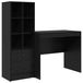 Bureau Chêne Noir 135,5 x 50 x 127 cm 2 pcs