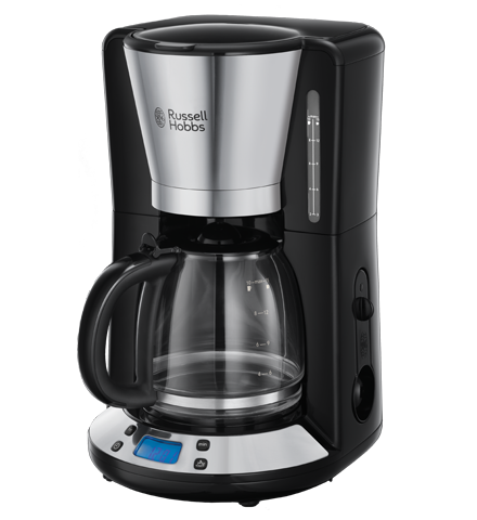 Russell Hobbs Victory zwart, roestvrijstaal