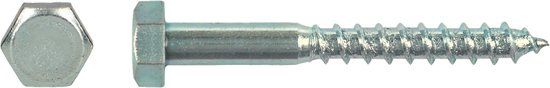 pgb-Europe Houtdraadbout DIN 571 Ø12x40 Zn