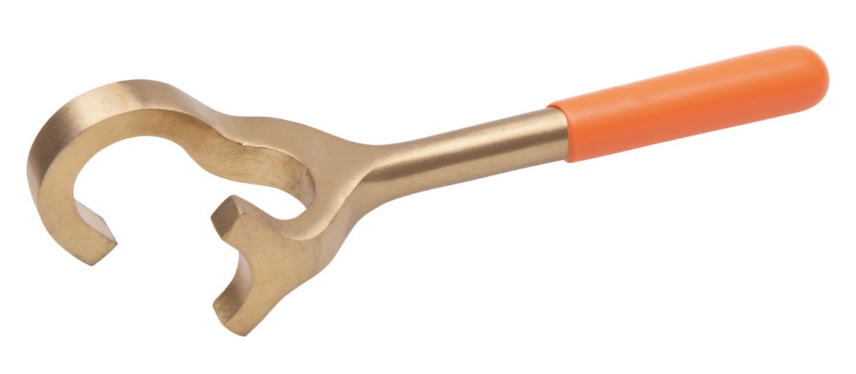 Bahco Handwielsleutel | vonkvrij | aluminium brons | 490 mm | 60 mm - NS203-490
