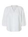 Slwcleo-Alberta SELECTED Slwcleo-Alberta Linen Blend T-shirt Noos