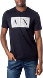 Armani Exchange Graphic Tee Model 3H1T71 PJ0HZ - Blue Shirts
