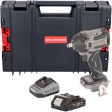 Procraft Industrial IW550Abb accu-slagmoersleutel 20 V 550 Nm 1/2" + 1x accu 2,0 Ah + oplader + RHINO-gereedschapskoffer