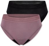 Schiesser Slip menstruel - Schiesser Care Slip femme - noir/mauve