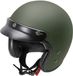 GARI G02x Casque jet en fibre de verre Vert militaire mat XL