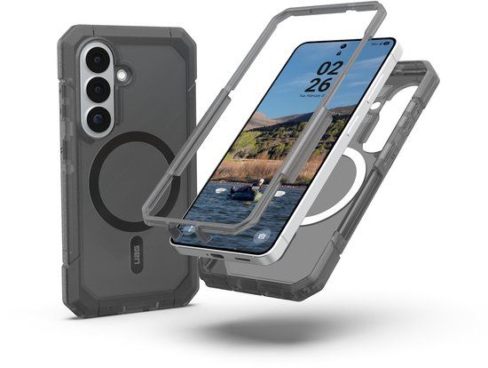 Urban Armor Gear UAG Trooper Backcover met Magneet geschikt voor Samsung Galaxy S26 Plus - Ash