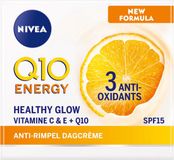 Nivea Q10 plus C Anti-Rimpel + Energy Dagcrème SPF 15 - 3 x 50 ml