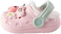 Next - Meisjes - Pantoffelklompen met voering van imitatiebont - Roze
