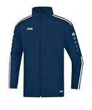 JAKO Heren Striker 2.0 All-weather jas (doorlopende Rv), marine/wit, XXL, 7419