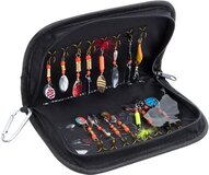 Blinkerset met tas - 16 verschillende blinkers - Vis accessoires