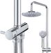 Douchesysteem Inox - Doucheset - Badkamer Upgrade - Zonder Armatuur - 1014 mm Hoog - Chroom