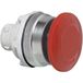 BACO 100948 T11AD01 Bouton champignon, Bague frontale en plastique, Chromé, Rouge brillant 1 pièce(s)