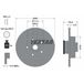 Textar Lot De 2 Disques De Frein 92268903 Fiat 432007343r 432022742r 4320600q0h
