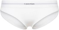 Calvin Klein Underwear Dames Slips - Gestreept - Katoen/Modal/Elastaan - Wit - XS