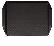 Cambro Polypropyleen Fastfood Dienblad Met Handvatten Zwart 43x30cm DE314