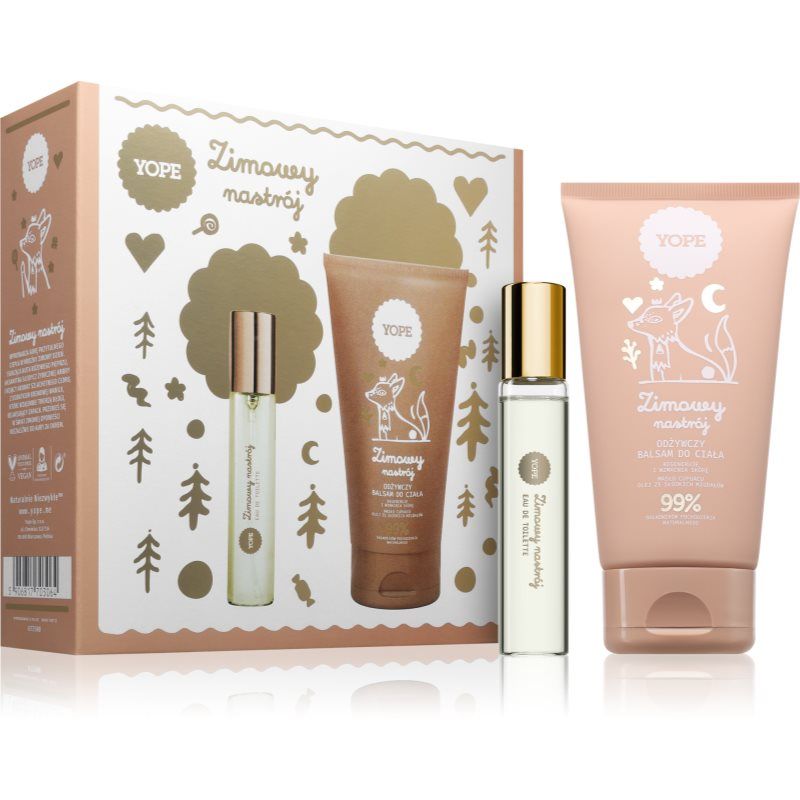 Yope, Schoonheidsgeschenkset, Winter Mood Body Balm 150ml Eau De Toilette Spray 33ml