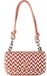 GUESS Tessi Flap Shoulder Bag Coral Pink Multi
