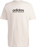 Adidas All SZN Graphic T-shirt Heren Wit Katoen M