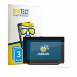 BROTECT Screenprotector 3 Stuks voor Raymarine Axiom+ 9 Beschermglas transparant