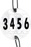 HKM 558204 Toernooinummers, 1 paar, verstelbaar, M