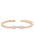 Gaya Leo E-Commerce Ltd. Gaya Bracelet Rose Gold White Crystal 21 cm