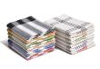 Home Linge Passion | Set van 12 theedoeken | 100% katoen - 50 x 70 cm | Kleurrijk assortiment: Beige - Blauw - Groen - Geel - Rood - Zwart
