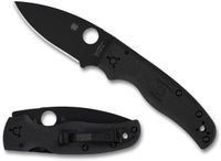 Spyderco Shaman Black Lightweight Black Blade CTS BD1N PE