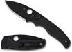 Spyderco Shaman Black Lightweight Black Blade CTS BD1N PE