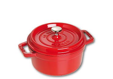 Staub Cocotte - 22 cm - Cherry (fruit) - Cast iron
